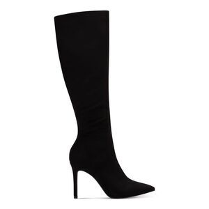 INC Womens Black Wide Calf Rajel Pointy Toe Stiletto Zip-Up Dress Boots 9 M WC
